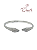 Bracelete Cobra Cravejado - Imagem 1