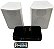 KIT AMPLIFICADOR MARCA DBL ÁUDIO DIGITAL AD 215 BT + 02 CAIXAS DE SOM CP-04  COM BLUETOOTH - Imagem 2