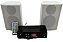 KIT AMPLIFICADOR MARCA DBL ÁUDIO DIGITAL AD 215 BT + 02 CAIXAS DE SOM CP-04  COM BLUETOOTH - Imagem 1