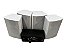 KIT AMPLIFICADOR MARCA DBL ÁUDIO DIGITAL AD 230 BT + 04 CAIXAS DE SOM CP-04 COM BLUETOOTH - Imagem 3