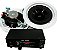 KIT AMPLIFICADOR MARCA DBL ÁUDIO DIGITAL AD 230 BT + 02 CAIXAS DE SOM DE EMBUTIR DE 6 POLEGADAS - ARANDELA DE SOM - Imagem 2