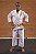 Kimono Infantil NU collab Brazil Combat Branco - Bordado - Imagem 4