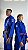 Kimono NU collab Brazil Combat Azul - Bordado - Imagem 4