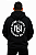 Casaco de Moletom NU Preto & Silk Screen Branco - Imagem 4