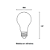 Lâmpada Smart Bulbo LED A60 9W E27 - Wi-Fi - Imagem 2