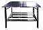 Mesa De Aço Inox Com Prateleira Inferior 70x70x85 - Imagem 1