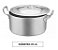 Panela Caçarola Industrial Alumínio Vigor 31,5 L 20x45cm - Imagem 2