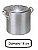 Panela Caldeirao Aluminio Vigor 3,2 Litros 16x16 Cm - Imagem 2