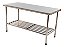 Mesa Em Aço Inox Desmontável  1,50x70 - Imagem 1