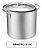Caldeirao Aluminio Vigor 15,3 Litros 28x25cm - Imagem 2