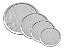 Kit Telas Para Pizzas Doupan 25 / 30 /35 /40 Cm - Imagem 1
