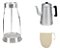 Kit Café 3 Lts Tripe+coador+cafeteira - Imagem 1