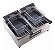 Fritadeira Elétrica 2 Cubas Aço Inox Metalcubas 10 Litros - Imagem 2