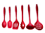 Kit 6 Utensílios De Cozinha De Silicone - Imagem 1