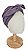 Turbante Pyt Lilás - Imagem 2