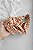 Faixa Turbante Pied de Poule Coral - Imagem 2