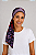 Turbante Aatma Lilás UV 50+ com Lenço Jardim Noturno - Imagem 1