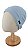 Turbante Comfort Azul - Imagem 2