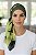 Turbante Aatma Verde Liso UV 50+ com Lenço Entusiasmo - Imagem 1