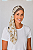 Turbante Aatma Castanho UV 50+ com Lenço Campos de Âmbar - Imagem 1
