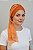 Turbante Aatma Laranja UV 50+ com Lenço Poente Tropical - Imagem 1