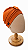 Turbante Aatma Laranja - Imagem 1