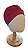 Turbante Aatma Vermelho Cereja UV 50+ - Imagem 2