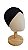 Turbante Glad Preto Oncinha - Imagem 2