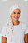 Turbante Aatma Branco com Lenço Voar - Imagem 1