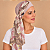 Turbante Aatma Areia com Lenço Twilly Aconchego Natural - Imagem 1