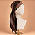 Turbante Aatma Castanho UV 50+ com Lenço Aura de Bronze - Imagem 2
