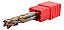 Fresa De Topo Reto 5mm 55 Hrc Fresa Metal Duro Md - Imagem 1