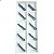 Pastilha Bedame p/ Canal Corte 5mm Ext. MGMN500 Jg225 10pçs - Imagem 5