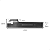 MGEHR2020 2mm IMP - Suporte Corte Canal Mgmn 2mm 20x20 Direito Mgehr2020 2 - Imagem 2