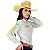 Camisa Country Feminina Bordada Manga Longa Cowboy Green Radade - Imagem 7