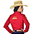 Camisa Country Feminina Bordada Manga Longa Cowboy Green Radade - Imagem 13