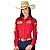 Camisa Country Feminina Bordada Manga Longa Cowboy Green Radade - Imagem 12