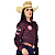 Camisete Feminina Country 100% Algodão Cavalgada Bandeira Radade - Imagem 7