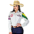 Camisete Feminina Country 100% Algodão Cavalgada Bandeira Radade - Imagem 13