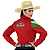 Camisão Country Radade Feminina Bordada Bandeira Peão - Imagem 2