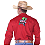 Camisa Rodeio Masculina Texana Manga Comprida Green Bull Radade - Imagem 8