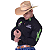 Camisa Rodeio Masculina Texana Manga Comprida Green Bull Radade - Imagem 5
