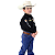 Camisa Country Radade Manga Longa Rodeio Cowboy Infantil - Imagem 9