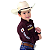 Camisão Country Radade Infantil Bordada Barretos Peão - Imagem 3