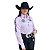 Camisete Feminina Country Manga Comprida Bordada Tx Cowboy 120x - Imagem 1