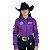 Camisete Feminina Country Manga Comprida Bordada Tx Cowboy 120x - Imagem 18