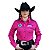 Camisete Feminina Country Manga Comprida Bordada Tx Cowboy 120x - Imagem 8