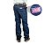 Calça Jeans De Trabalho Masculina Carpinteira Reforçada Boiadeiro - Imagem 5