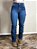 Calça Feminina Jeans Carpinteira Cós Alto Elastano Os Boiadeiros - Imagem 6