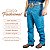 Calça Jeans 100% Algodão Country Bordada Reforçada Texas Road - Imagem 11